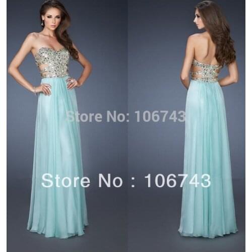 Free shipping 2018 new maxi Crystal Pleat Beading Chiffon vestidos formales long for party graduation bridesmaid dresses