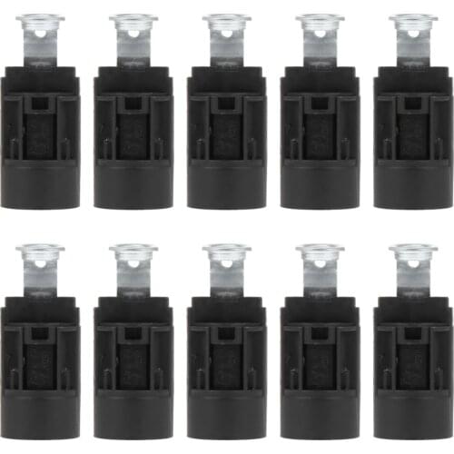 10pcs E14 Bracket Lamp Holder LED E14 Candle Light Base Crystal Lampholder