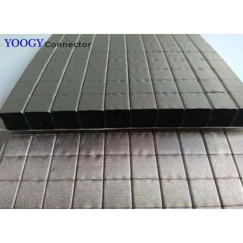 100pcs 10*10*10mm Conductive Foam Gasket fit for Laptop, PDA, Tablet and phone Screen repair