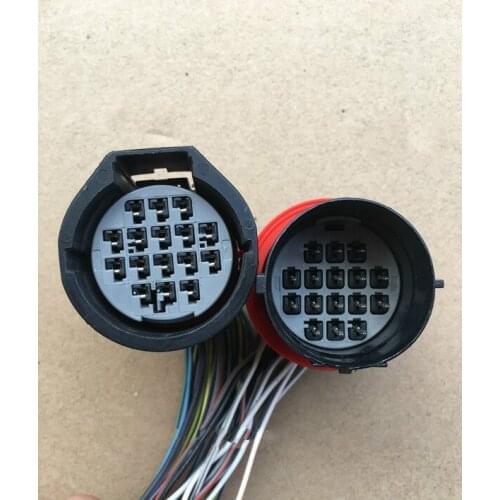 16Pin Car headlight plug connector with wire For Land Rover Range Rover evoque Discovery 3 discovery 4 Freelander 2