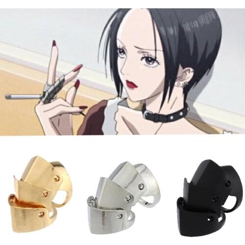 2021 Trend nana Oosaki Nana Same Ring Ring Finger Rings Cosplay Anime Comics Knuckle Ring Accessories Props Punk Style Jewelry