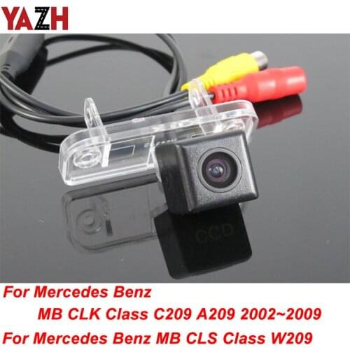 Car Night View Vsion Rear Camera For Mercedes Benz CLK CLS W209 C209 A209 2002~2009 Radio Multimedia Car Reverse Backup CAM