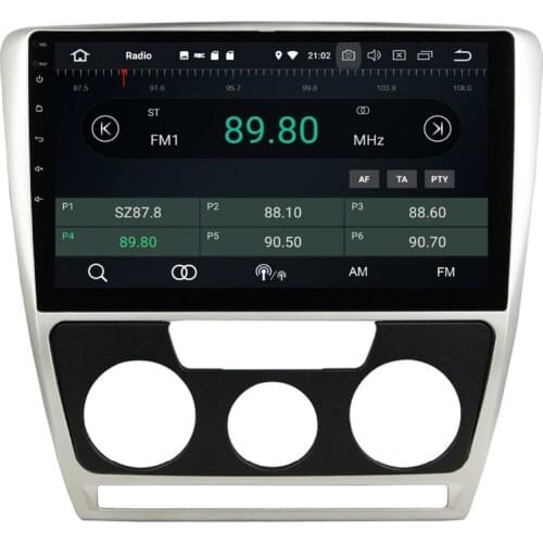 4GB+32GB Octa Core 10.1" Android 8.0 Car Radio DVD Player for Skoda Octavia 2007 2008 2009 GPS Bluetooth WIFI USB Mirror-link