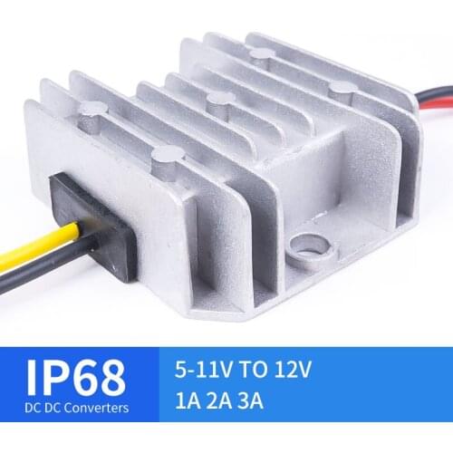 DC DC 5-11V TO 12V 1A 2A 3A Boost Converter for Automotive Solar Voltage Regulators
