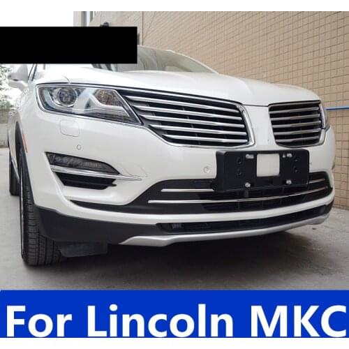 For Lincoln MKC Grille decorative trim strip light subfloor under net trim strip under the modified hood Exterior Accessories