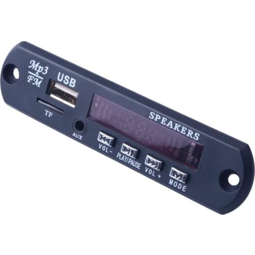 Elistooop Color Screen Bluetooth MP3 decoder board MP3 card reader recording function audio accessories with FM radio