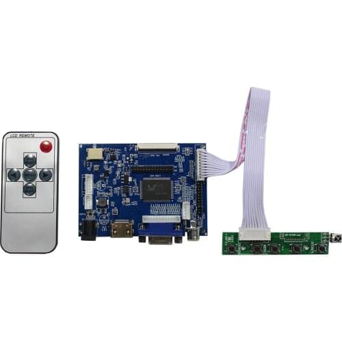 HD-MI VGA 2AV LCD Controller Board Compatible Work With 8inch 800x600 AT080TN52 EJ080NA-05A EJ080NA-05B LCD Screen