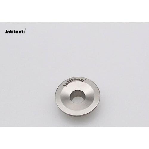 Jntitanti Gr5 Titanium Valve Spring Retainer Seat with high-performance 6Al-4V titanium valve spring retainer s3.4*3.4*1.3