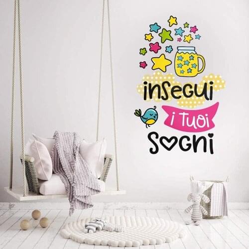 Kina UVB01526 decoration transparent PVC wall stickers for wall aphorisms-measurement 100x30 cm