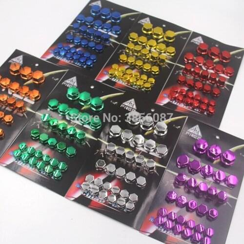 Motorcycle Screw Nut Bolt Cap Cover Exterior Decoration Protection Dust Proof Special Socket