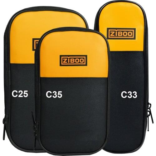 ZIBOO C25 C33 C35 Clamp Meter Soft Case ,Use For Clamp Meter Multimeter KYORITSU, UNI-T HIOKI Testo Sanwa