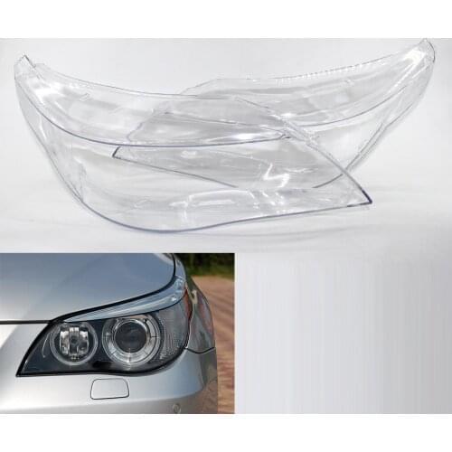 Headlight Lens Headlamp Cover Shell Fit for BMW 5 Series E60 E61 530i 540i 2004-2007