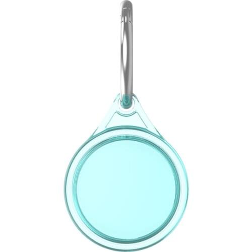 Clear Soft TPU Protective Case Full Protection Cover for Apple Airtag Locator Tracker Keychain Anti-lost Device