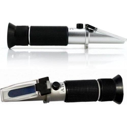 Handheld refractometer Cutting fluid concentration meter Emulsion lubricant solid content tester 0-50