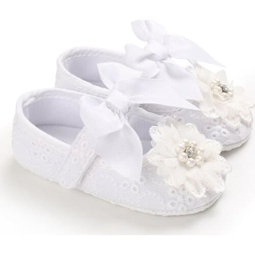 VALEN SINA Spring And Autumn 0-18 Months Baby Walking Shoes Flowers Soft Soles Breathable Baby Shoes Princess Shoes