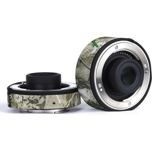 Camera Lens Protection Sleeve Coat Camouflage Cover for Sony SEL14TC