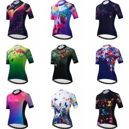 Weimostar Cycling Jersey Women Professional Short Sleeve Bike Jersey shirt High Quality Cycling Clothing mtb Bicycle Jersey Ropa