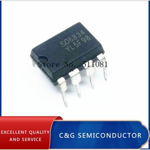 10PCS SD6834 DIP-8 SD6834 DIP