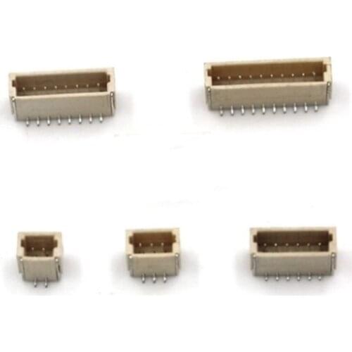 10pcs SH1.0mm The connector terminal 2P 3P 4P 5P 6P 7P 8P 9P 10P 11P 12P Plastic shell+Sleeper seat+Vertical mount+terminal