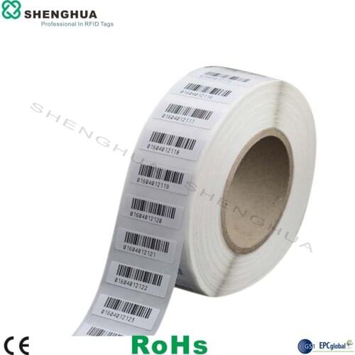 10pcs/pack 3914 Printable Cheap RFID LABEL UHF TAG Antenna Sticker with H3 small size