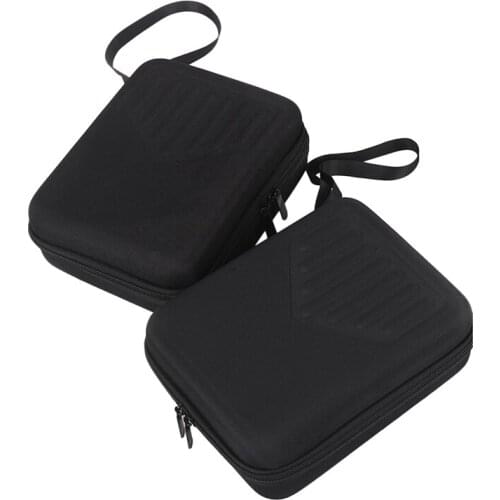 2X17 Key Black Kalimba Case Thumb Piano Mbira Box Water-Resistant Shock-Proof Bag Kalimba Musical Instrument Accessories
