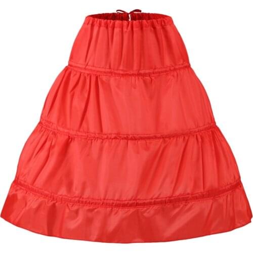 TuTu Children 3 Hoops Petticoat Many Colors Crinoline Slip Underskirt For Child Wedding Dress Bridal Gown In Stock 2018