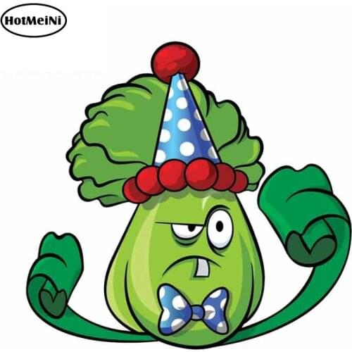 HotMeiNi 13cm x 12.4cm Funny Car Stickers Window Bumper Vinyl Decal Motorcycle Decor Cartoon Car Styling Graphic