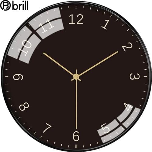 Nordic Metal Wall Clock Living Room Modern Kitchen Clock Silent Clocks Wall Home Decor Office Decoration Modern Reloj Pared