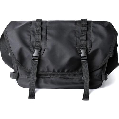 Male Messenger Travel Bag Mens Shoulder Crossbody Bag Large Capacity Sling Bag For Weekend Short Trip Fashion Casual Oxford