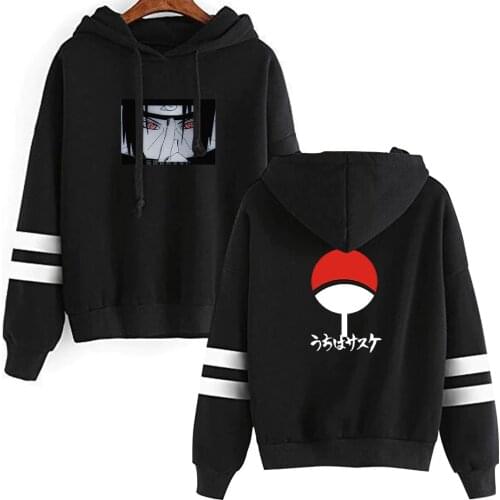Sasuke/Kakashi hooded mens sweatshirt autumn long sleeves hoodies Harajuku Uchiha Sasuke clothes second Oversized boys hoodie