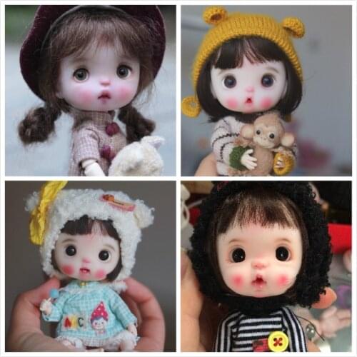 OB11 doll customization 1/8 BJD dolls OB doll DIY polymer clay 2020