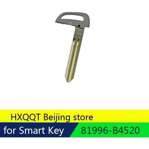 For 81996B4520 Smart Key Blade Blank Insert Remote control key FOR HYUNDAI Elantra AVANTE AD CRETA IX25 GRAND I10 81996 B4520