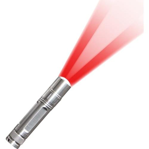 Handheld joint pain relief pen dimmer and pulse function 660nm led red light therapy torch
