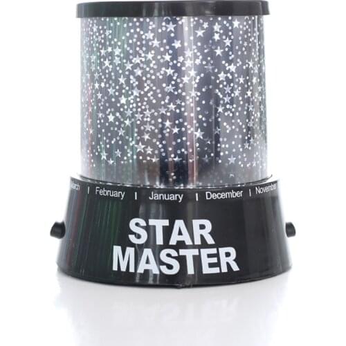 LED Night Light Projector Starry Sky Star Moon Appy Birthday Master Children Kids Baby Sleep Colorful Projection Lamp Lights