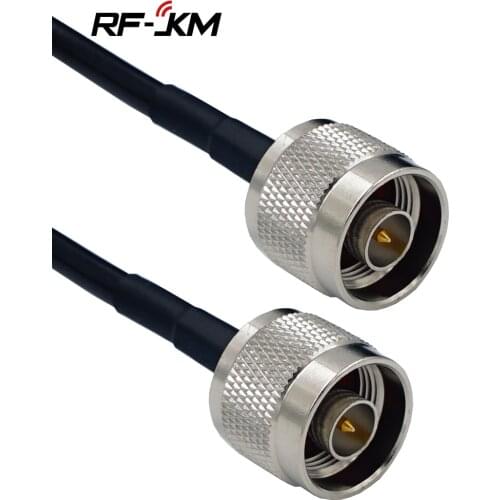 N Male to N Male Adapter RG58 Cable extension antenna for 4G LTE Cellular Amplifier Cell Phone Signal Booster WiFi Repeater