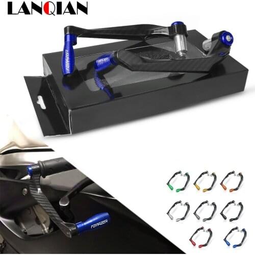 For Yamaha FZ1 FAZER 7/8"22MM Motorcycle Aluminum Brake Clutch Levers Guard Protection FZ1 FAZER 2001-2013 2010 2011 2012