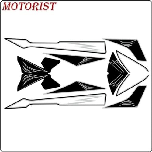 MOTORIST Front Fairing Motor Number Board 3D Gel Protector for HONDA CB1000 2008-09