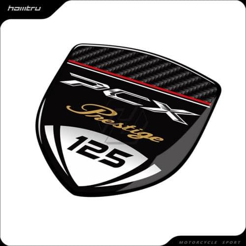 Motorcycle Tank Pad Case for Honda PCX125 PCX150 Sticker 3D Resin