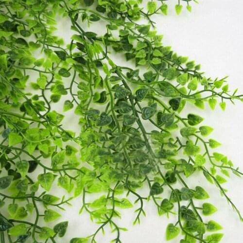 Home Artificial Hanging Vine Plastic Artificial Hanging Plants Ivy Leaves Fake