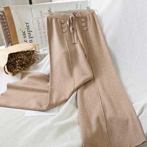 ECTIC Women's Knitted Trousers