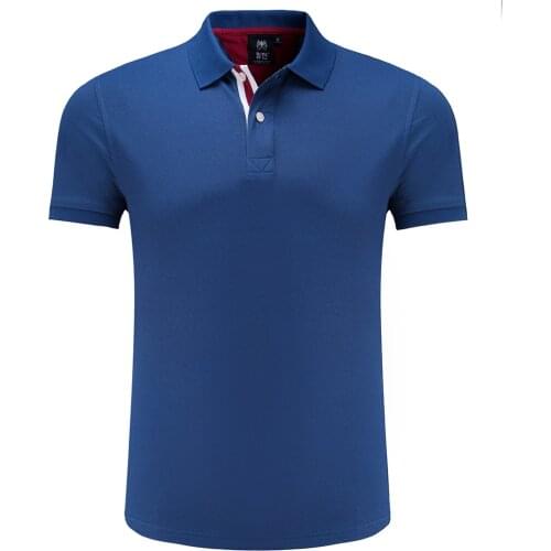Golf Polos Shirts Men Short Sleeve Training T-shirt Men Fitness T Shirt Summer Turn-down Collar Polos Tshirt Running T Shirt