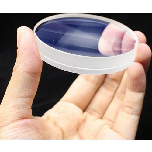 1PC D60F410 HD Doublet Lens Blue Film AR0081 Achromatic Lens Astronomical Telescope DIY Accessories Objective Lens