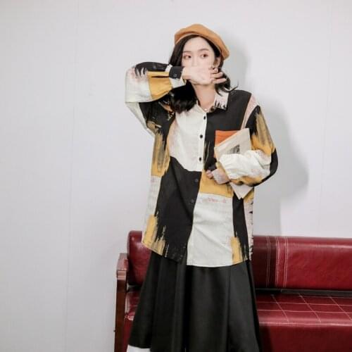 Блузки на пуговицах LONELY FAIRY China At AliExpress