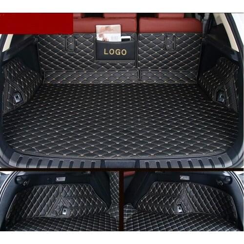 Best quality! Full set car trunk mats for Lexus NX 300 2020 waterproof boot carpets cargo liner luggage mats for NX300 2019-2014