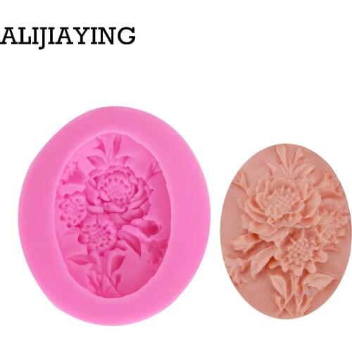 M0229 Chrysanthemum Flower Shape Silicone Mold Fondant Chocolate cake tools Baking Cookie Moulds Decorating Molds