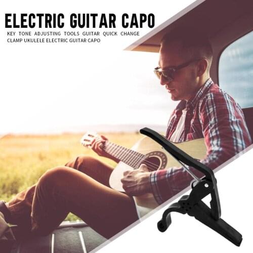 Metal Guitar Capo Musical Instrument Hot Selling Lightweight Comfortable Delicate Ukulele Quick Change Clamp Key Trigger