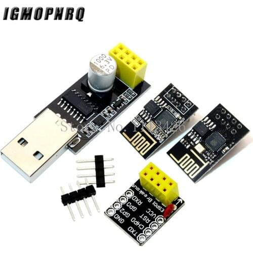 USB to ESP8266 WIFI module ESP-01 ESP-01S adapter board computer phone WIFI wireless communication microcontroller development