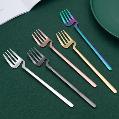 24Pcs Colorful Cutlery Set Stainless Steel Dinnerware Knife Fork Spoon Dinner Tableware Bar Silverware Set Kitche Bar Flatware
