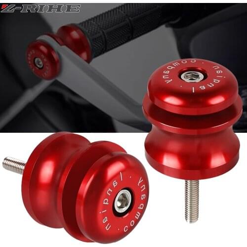 New Motorcycle Aluminium Handle Bar End Weight Handlebar Grips Cap Plug For Ducati Multistrada 1200 1260 S Enduro Pro Pikes Peak