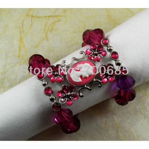 Aliexpress sold beaded wedding napkin ring